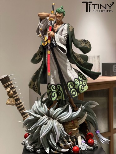 【In Stock】TINY Studio One Piece Wano Zoro Resin Statue
