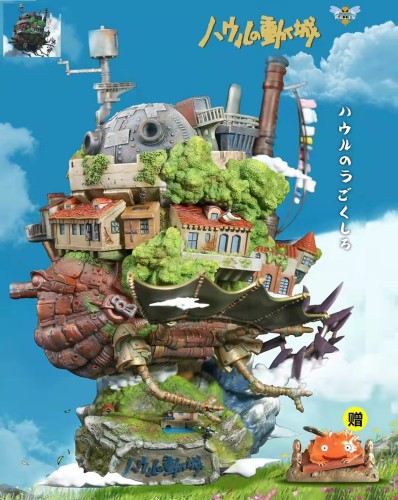 【In Stock】Wasp Studio Miyazaki Hayao Howl's Moving Castle ハウルの動く城 Resin Statue