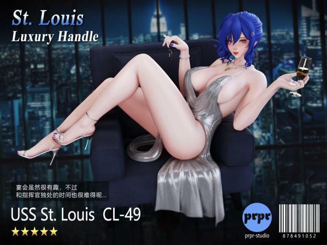 【In Stock】pr pr Studio Azur Lane St Louis セントルイス Resin Statue