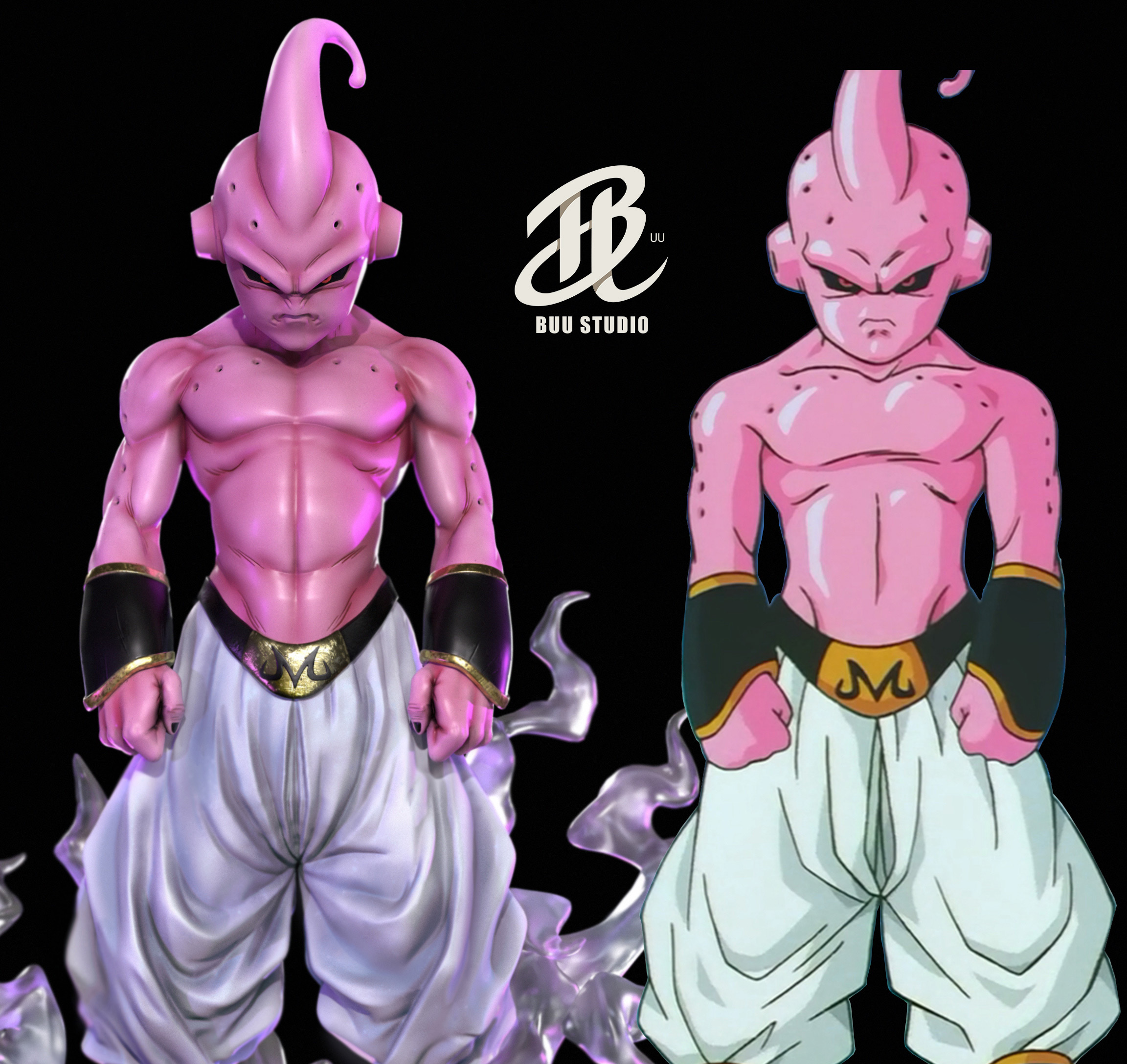 Dragon Ball Fat Majin Buu Muscle Ver. Doll