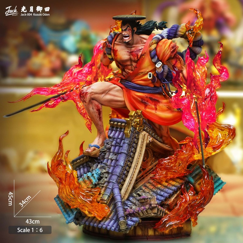 【In Stock】JacksDo Studio One Piece Kozuki Oden Resin Statue