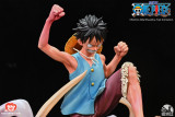 【In Stock】INFINITY Studio One-Piece Luffy vs Magellan Resin Statue (Copyright)