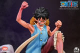 【In Stock】INFINITY Studio One-Piece Luffy vs Magellan Resin Statue (Copyright)