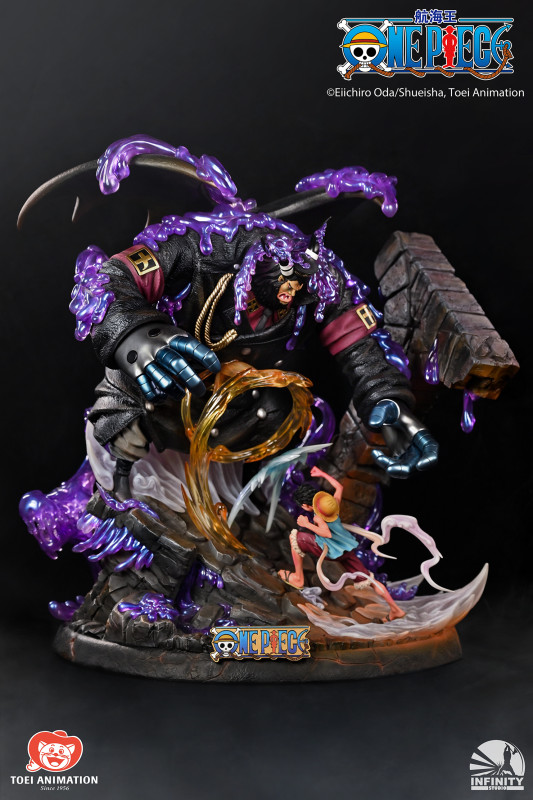 【In Stock】INFINITY Studio One-Piece Luffy vs Magellan Resin Statue (Copyright)