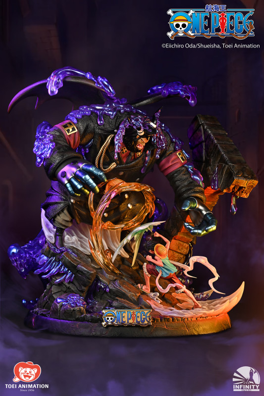 【In Stock】INFINITY Studio One-Piece Luffy vs Magellan Resin Statue (Copyright)