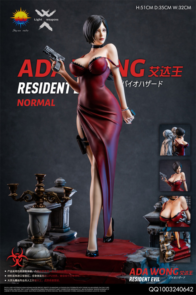Darkside studio Resident Evil Ada Wong 1/4 Resin Painted Model Statue  INSTOCK