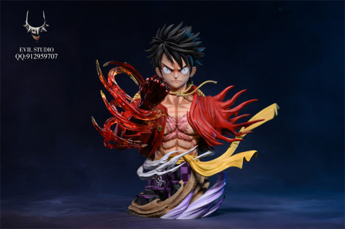 【In Stock】EVIL Studio One Piece Monkey D Luffy Bust Resin Statue