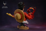 【In Stock】EVIL Studio One Piece Monkey D Luffy Bust Resin Statue