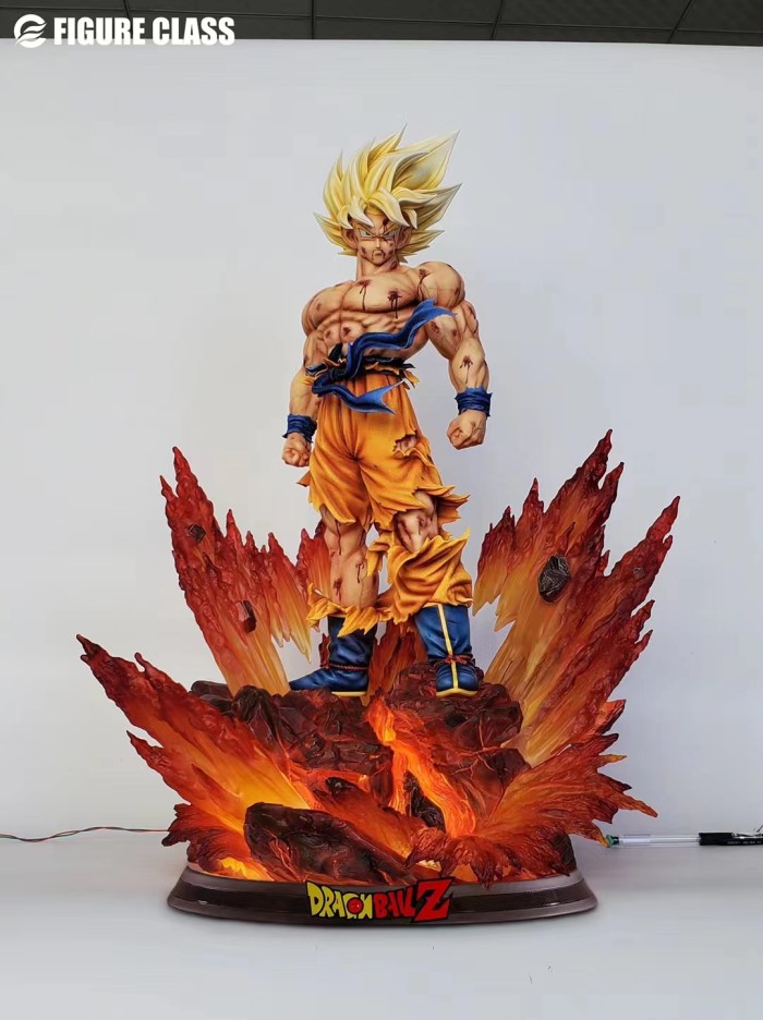 In Stock】Figure Class Dragon Ball Z Son Goku SSJ Resin Statue