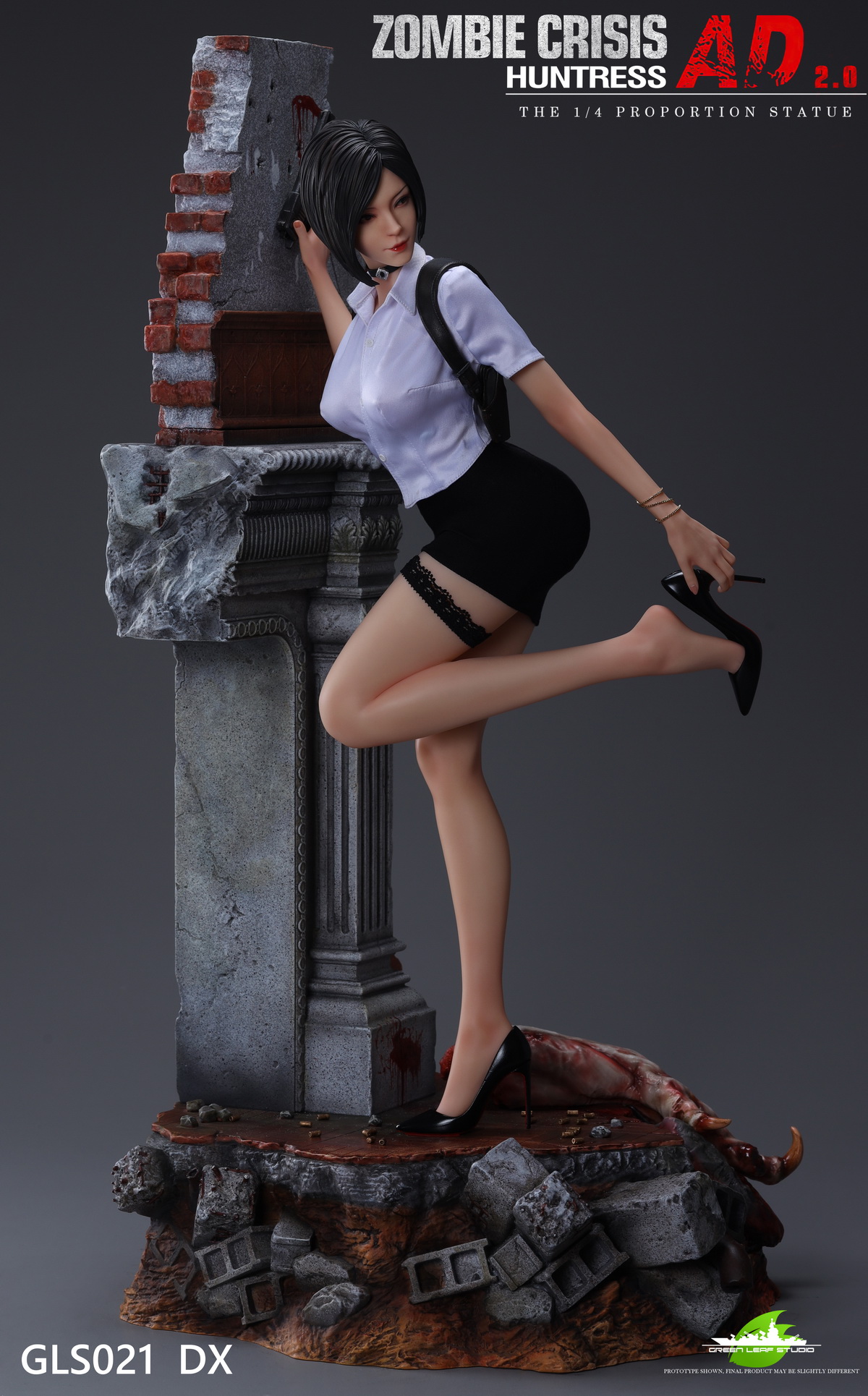 GREEN LEAF STUDIO Resident Evil ADA WONG 3.0 Resin 1/4 Statue Two Body  Pre-order
