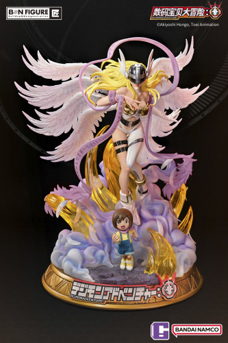 【In Stock】Bandai Namco Digital Monster Angewomon Yagami Hikari ​​Resin Statue (Copyright)