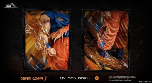 【Pre order】YUNQI CREATE  Dragon Ball Z Super Goku SSJ3 Resin Statue Deposit