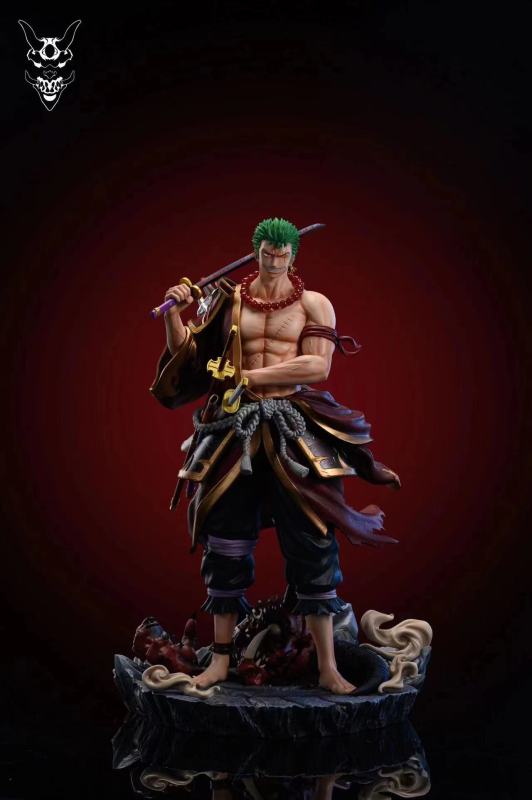 【In Stock】Ghost noodles-Studio One Piece Samurai Roronoa Zoro Resin Statue