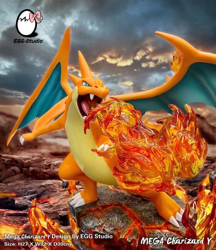 【Pre order】EGG-Studio Pokemon MEGA Charizard Y Resin Statue Deposit