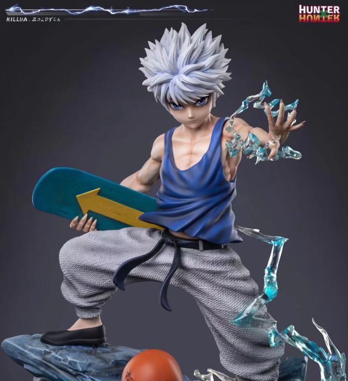 killua resin statue