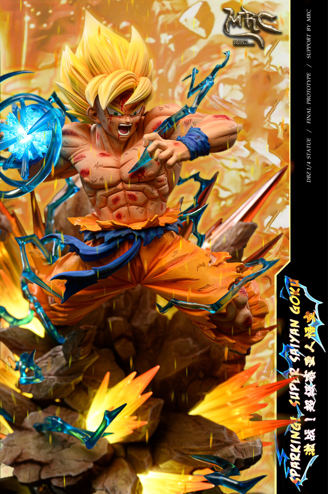 Pre order】MRC Studio Dragon Ball Z Goku Super Saiyan 1:4 Scale
