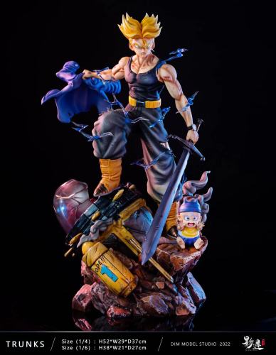 Pre order】JH Studio Dragon Ball Z Super Goku SSJ2 1/4 Scale Resin Statue  Deposit