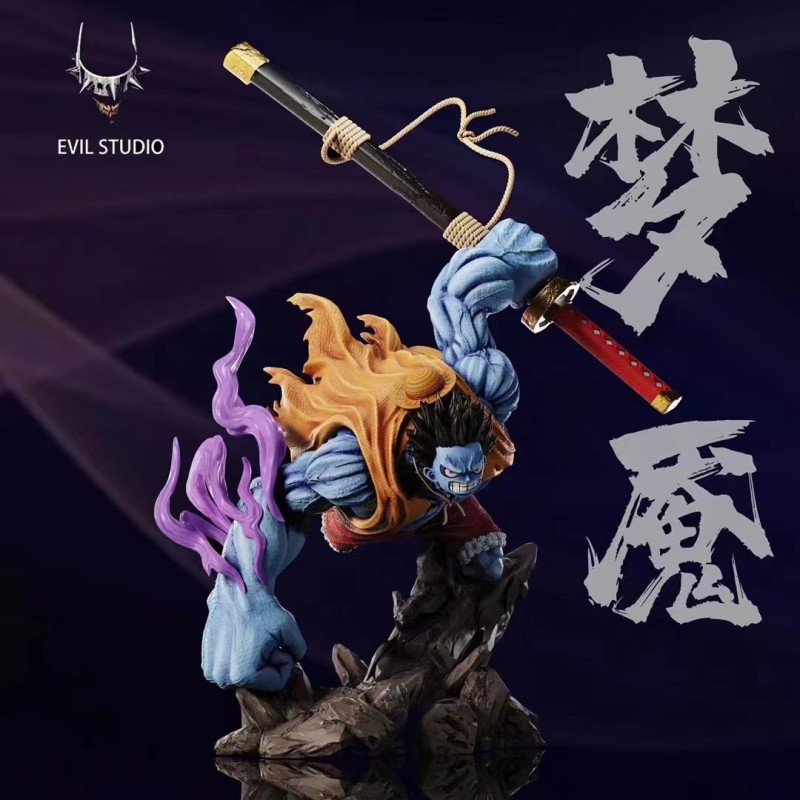 【Pre order】EVIL STUDIO One Piece POP 2nd gear Luffy Resin Statue