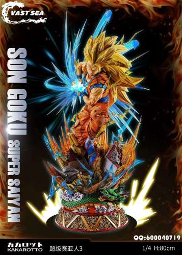 【Pre order】VAST SEA Studio Dragon Ball SSJ3 Goku Resin Statue
