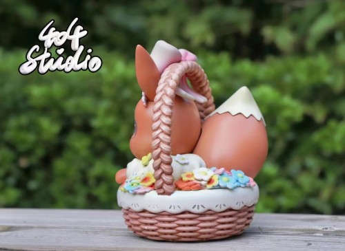 【Pre order】404-Studio Pokemon Flower Basket Eevee Resin Statue