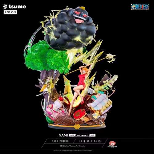 【Pre order】Tsume DIORAMAX Studio One Piece Nami Copyright 1/7 Resin Statue