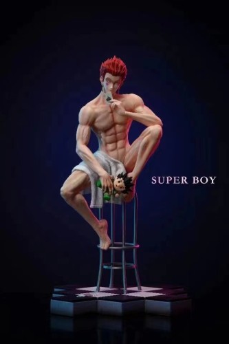 【In Stock】Super boy studio HUNTER×HUNTER Out of the bath Hisoka 1/6 Resin statue