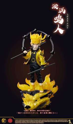 【Pre order】ST Custom Studio Naruto Uzumaki Naruto&Uchiha Sasuke Poly Statue