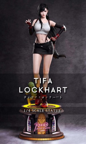 【In Stock】Pink Pink Studio Final Fantasy VII FF7 Fighting goddess TIFA Resin Statue
