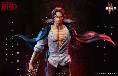 【Pre order】BEAT Studio One Piece One Piece Red Hair Shanks Resin Statue