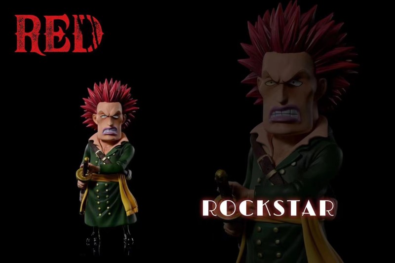 【Pre order】A+ Studio One Piece Red hair Shanks&Rockstar resin statue