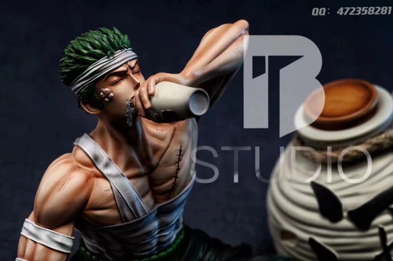 【In Stock】BT Studio ONE PIECE Drink Zoro PU Statue