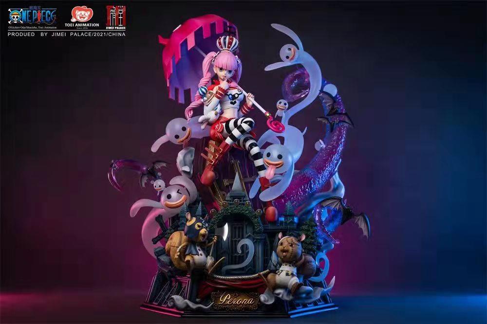Jimei パレス　ワンピース　ペローナ　フィギュア　PERONA H49 cm Perona Statue by Jimei Palace | Sideshow Collectibles