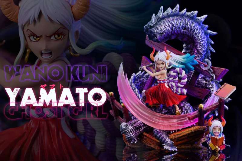 【In Stock】LeaGue Studio One Piece foreign aid force&childhood Yamato Resin Statue