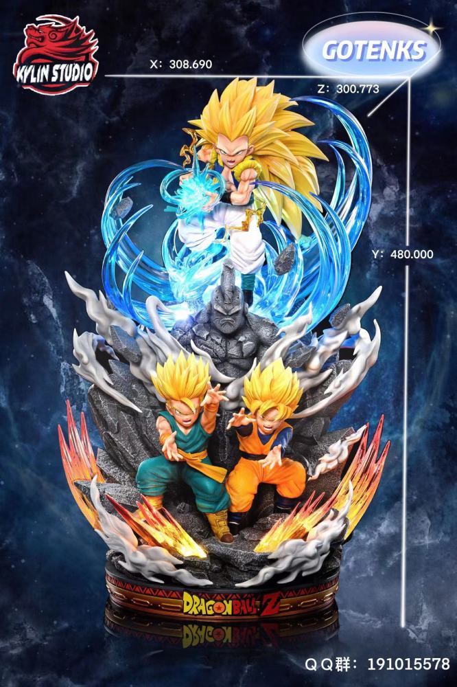 Dragon Ball Z Gotenks vs. Majin Buu 1/6 Scale Limited Edition Statue