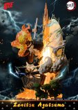 【In Stock】AniMester GEE Demon Slayer Agatsuma Zenitsu Thunderbolt flash 1/5 Resin statue (Copyright)