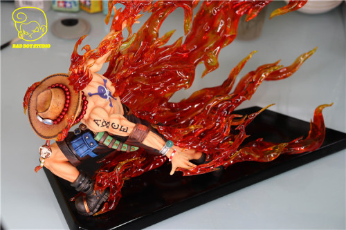 【Pre order】Bad Boy Studio  One Piece drift Portgas·D· Ace Resin Statue