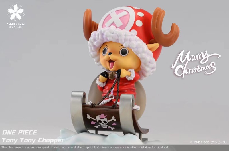 【Pre order】SAKURA Studio One Piece Christmas Chopper Resin Statue