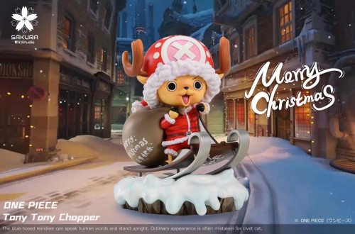 【Pre order】SAKURA Studio One Piece Christmas Chopper Resin Statue