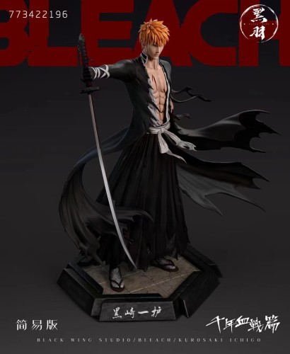 【Pre order】Black wing Studio BLEACH Thousand-Year Blood War 1/6 Ichigo Resin statue