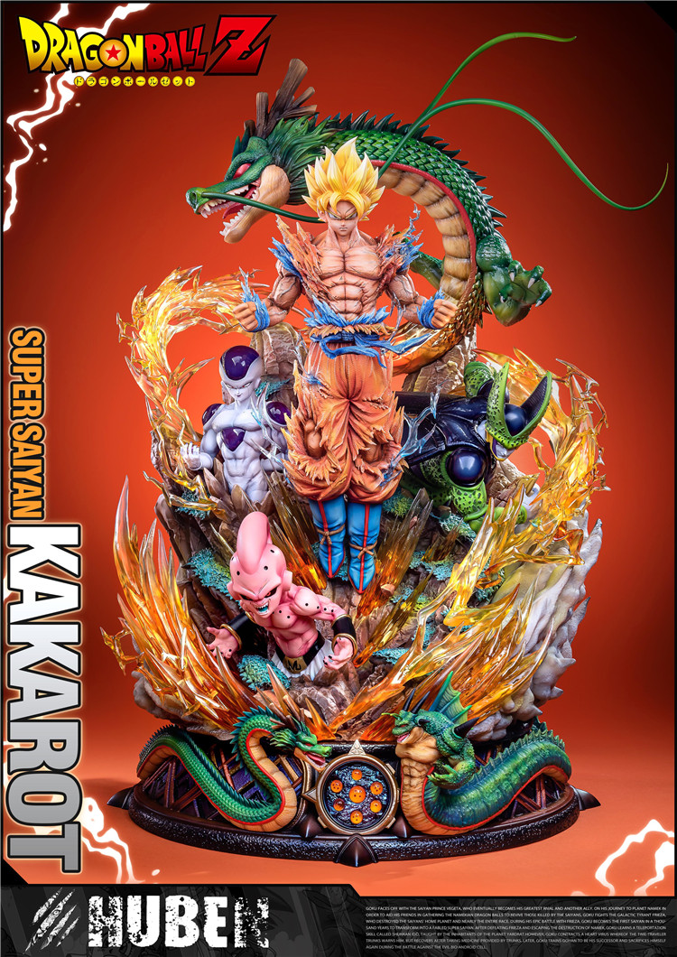 cell statue dbz