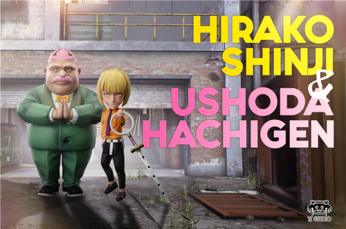 【Pre order】Yz Studio BLEACH Vizard Shinji Hirako & Ushoda Hachigen Statue