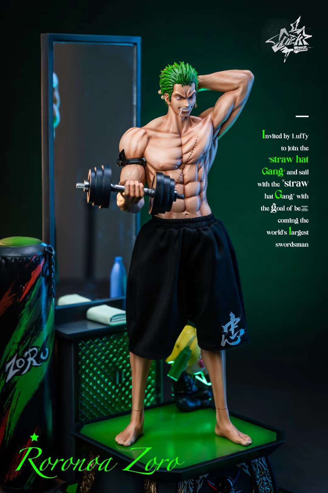 【In Stock】DICK Studio ONE PIECE Roronoa Zoro 16 Resin Statue