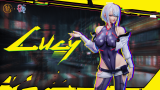 【In Stock】Dragon Studio Cyberpunk: Edgerunners Lucy 1/4 Resin statue