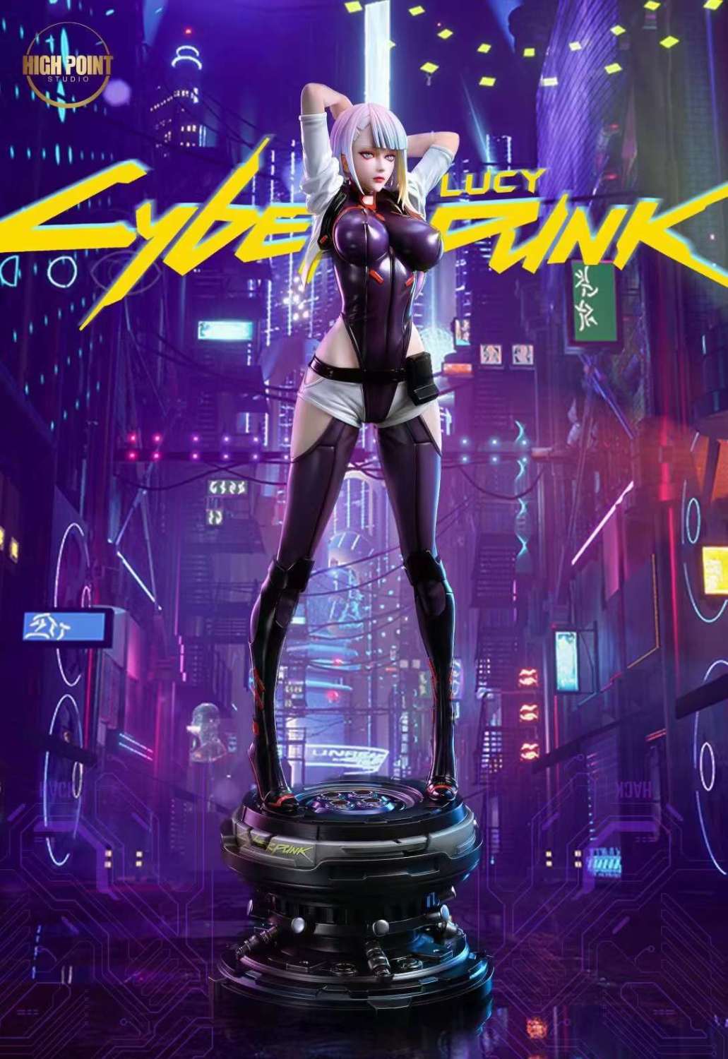 Cyberpunk Edgerunners Lucy Resin Statue - YEER TOYS Studio [Pre-Order Closed]