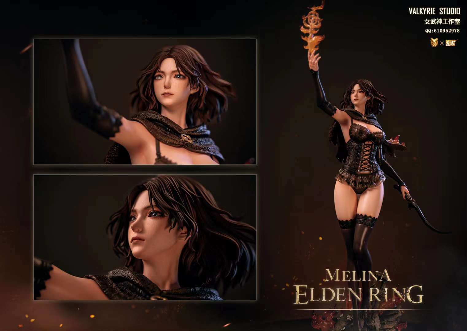 Crown Studio soul series Melina メリナ Crown Studio Elden Ring Melina | Mirai Collectibles