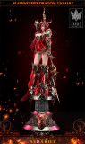 【In Stock】FLINT STUDIOS Dragon Female Knight 1/4 Resin Statue