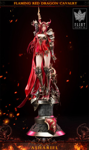 【Pre order】FLINT STUDIOS Dragon Female Knight 1/4 Resin Statue Deposit