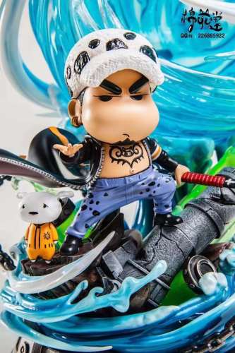 【Pre order】Marshmallow Studio One Piece Crayon Shin-chan Cos Trafalgar Law Resin statue