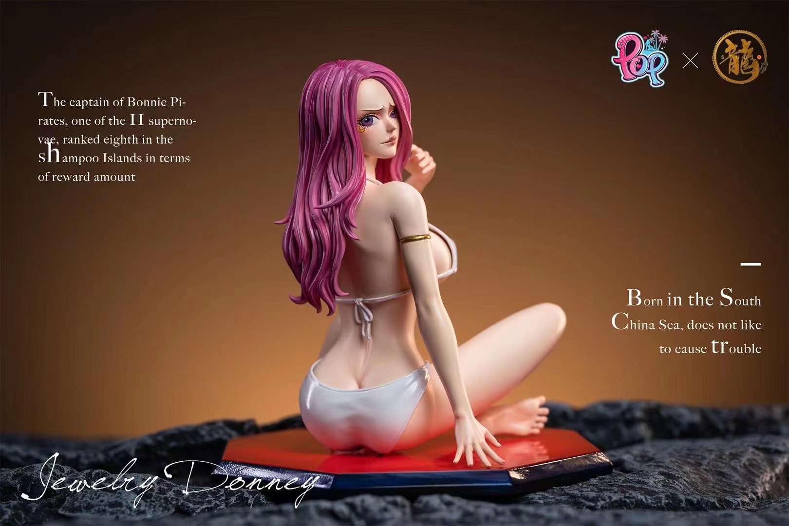 ワンピース　 Dragon x POP Studio ボニー　ガレージキット In Stock】Dragon X POP Studio One Piece Bonney 1/6 Resin statue