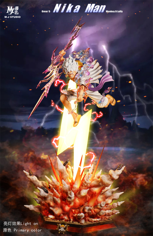 【In Stock】M-J Studio ONE PIECE NIKA Luffy Gear Five Resin statue